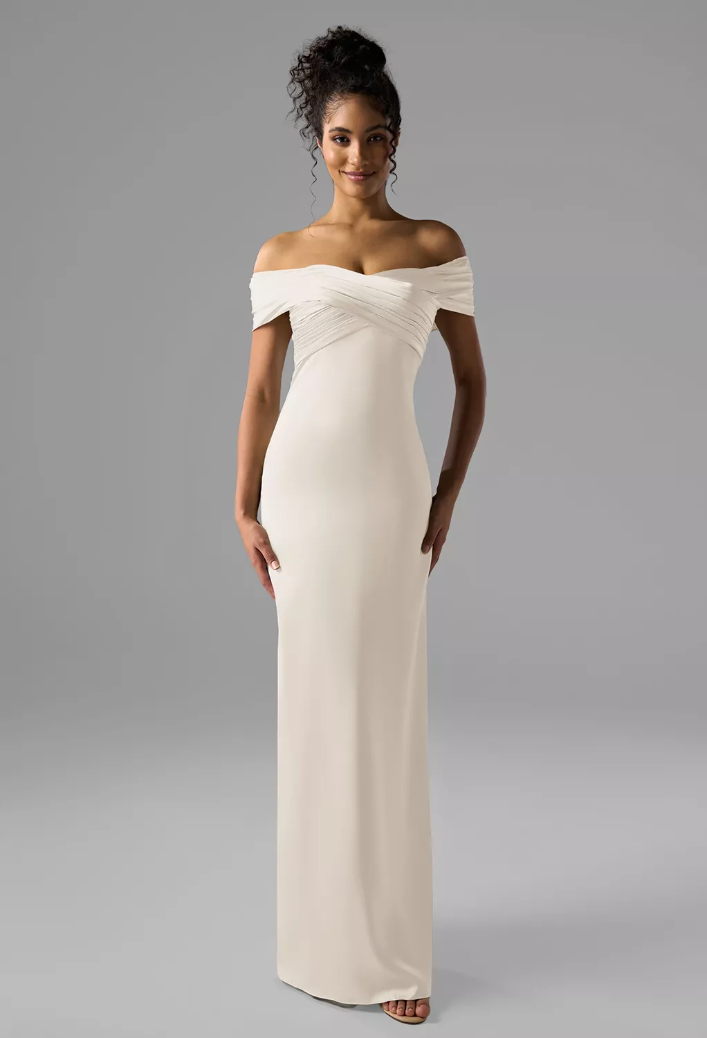 AW Meghan Ivory  Cocktail Wedding Guest Dresses